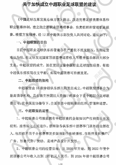 如何成立支中超职业足球队 创办中超职业足球队的步骤和要点