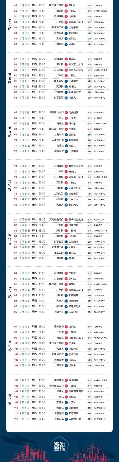 2021中超赛季开幕时间已公布，赛程一览无余-第2张图片-www.211178.com_果博福布斯